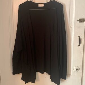 Women’s Black Cardigan. Size large.